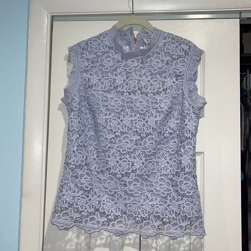 Nanette Lapore embroidered blouse